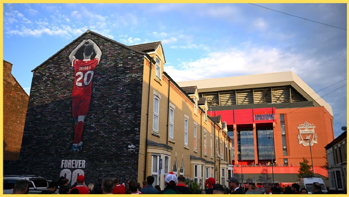 Liverpool reveal images and details of permanent memorial in honour of Diogo Jota and Andre Silva
