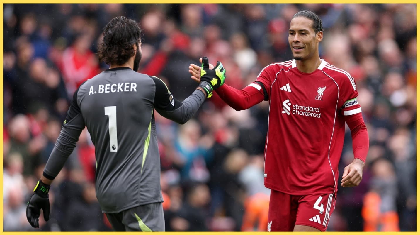Virgil van Dijk calmly explains why he isn’t one bit worried about Alisson exit rumours