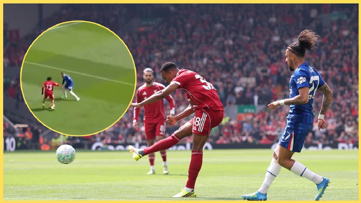 (Video) Arne Slot will have loved what Rio Ngumoha did just before Ryan Gravenberch goal