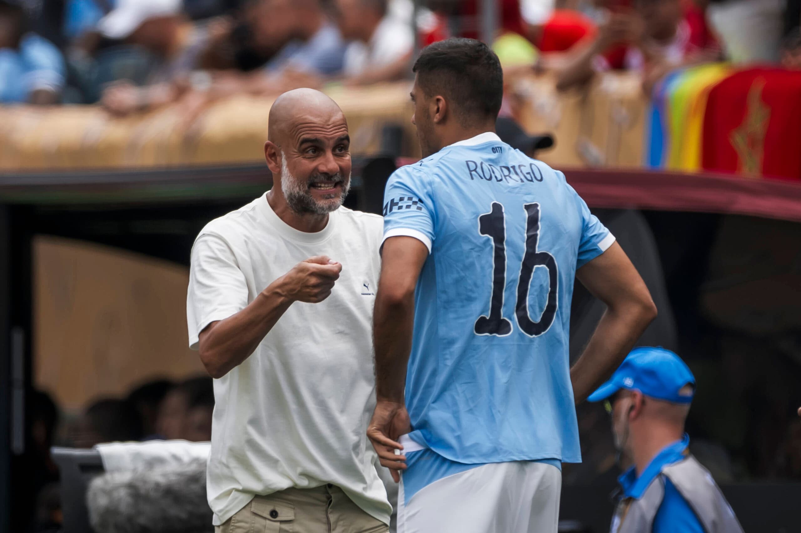 Manchester City star responds to Real Madrid transfer rumours