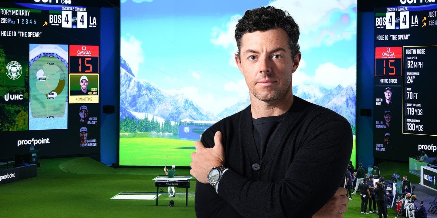 Rory McIlroy Is Making Golf Faster With His New(ish) League. Omega Is Here to Time It.