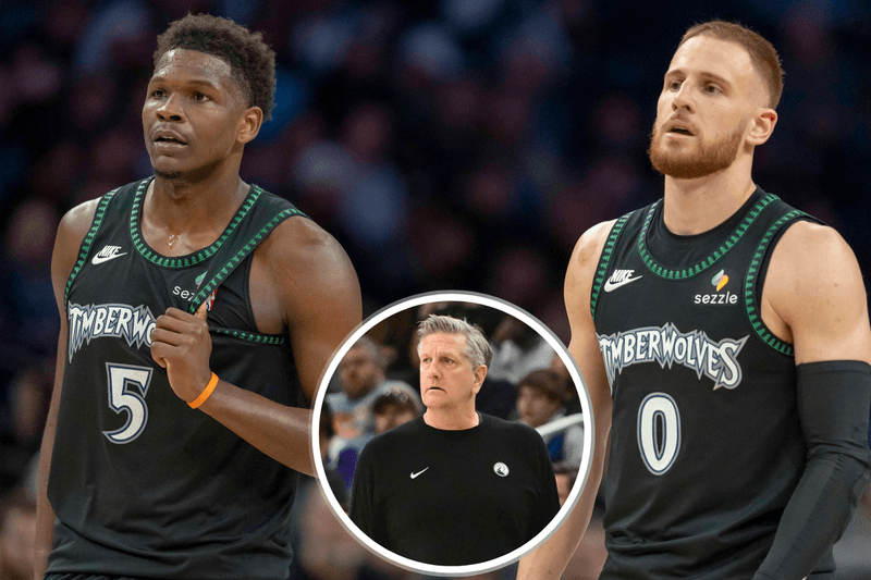 Timberwolves HC Reacts to Donte DiVincenzo’s Achilles Tear While Anthony Edwards Goes Down in Brutal Blow