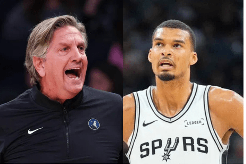 Chris Finch Bluntly Calls Out Victor Wembanyama for Goaltending on Spurs Superstar’s Record-Breaking Night