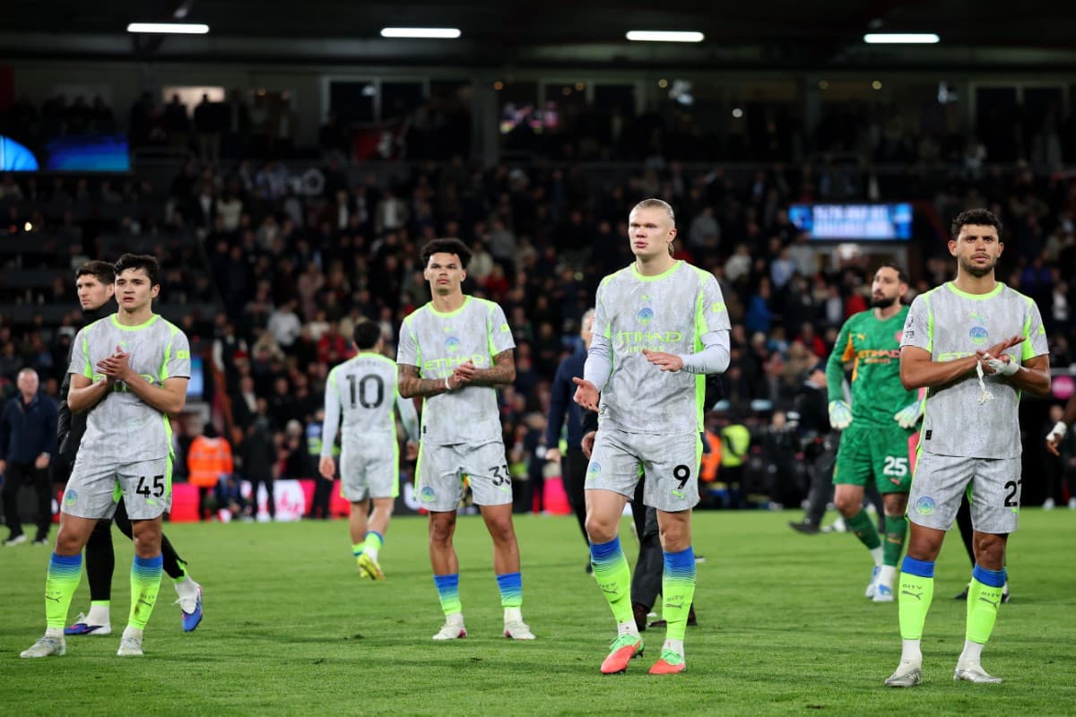 The fight was strong for Manchester City but the body was not as City’s title bid ended last night