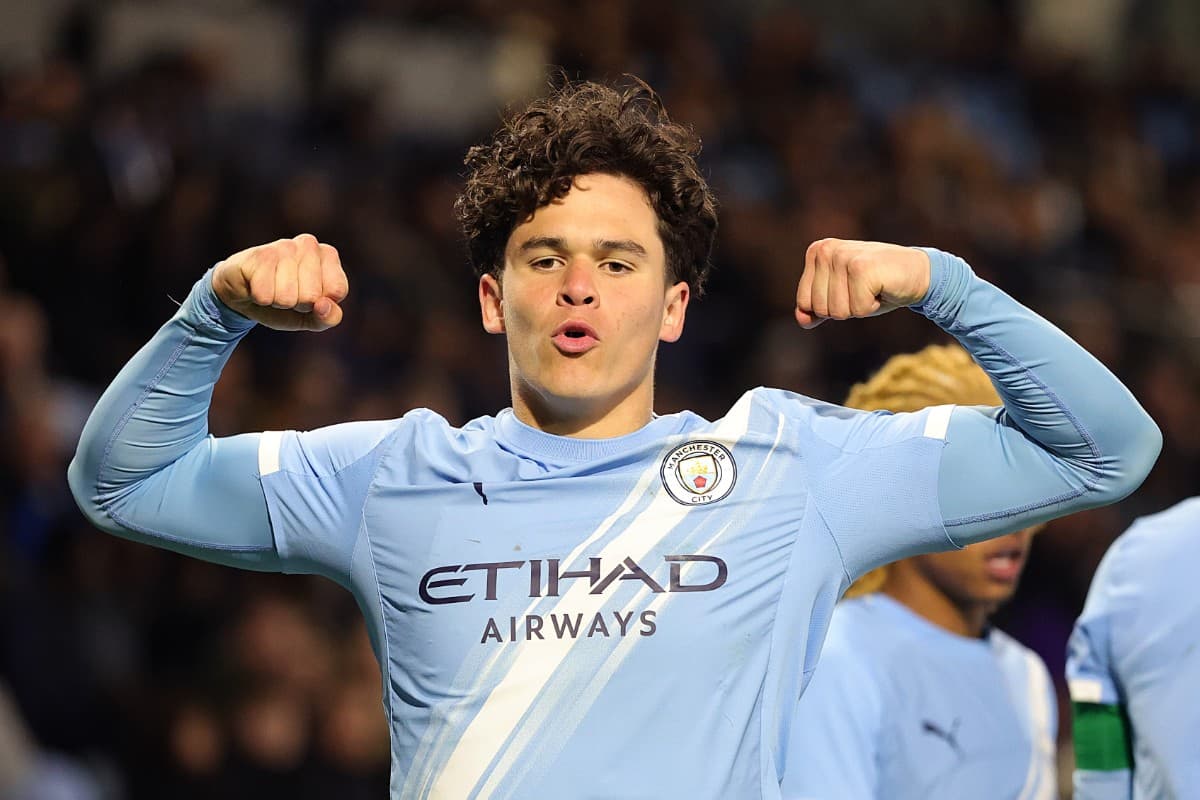 A goal-scoring sensation has made a big impression at youth level for Manchester City this season