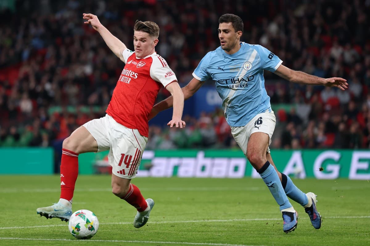Manchester City seemingly have a major advantage over Arsenal ahead of Sunday’s massive match