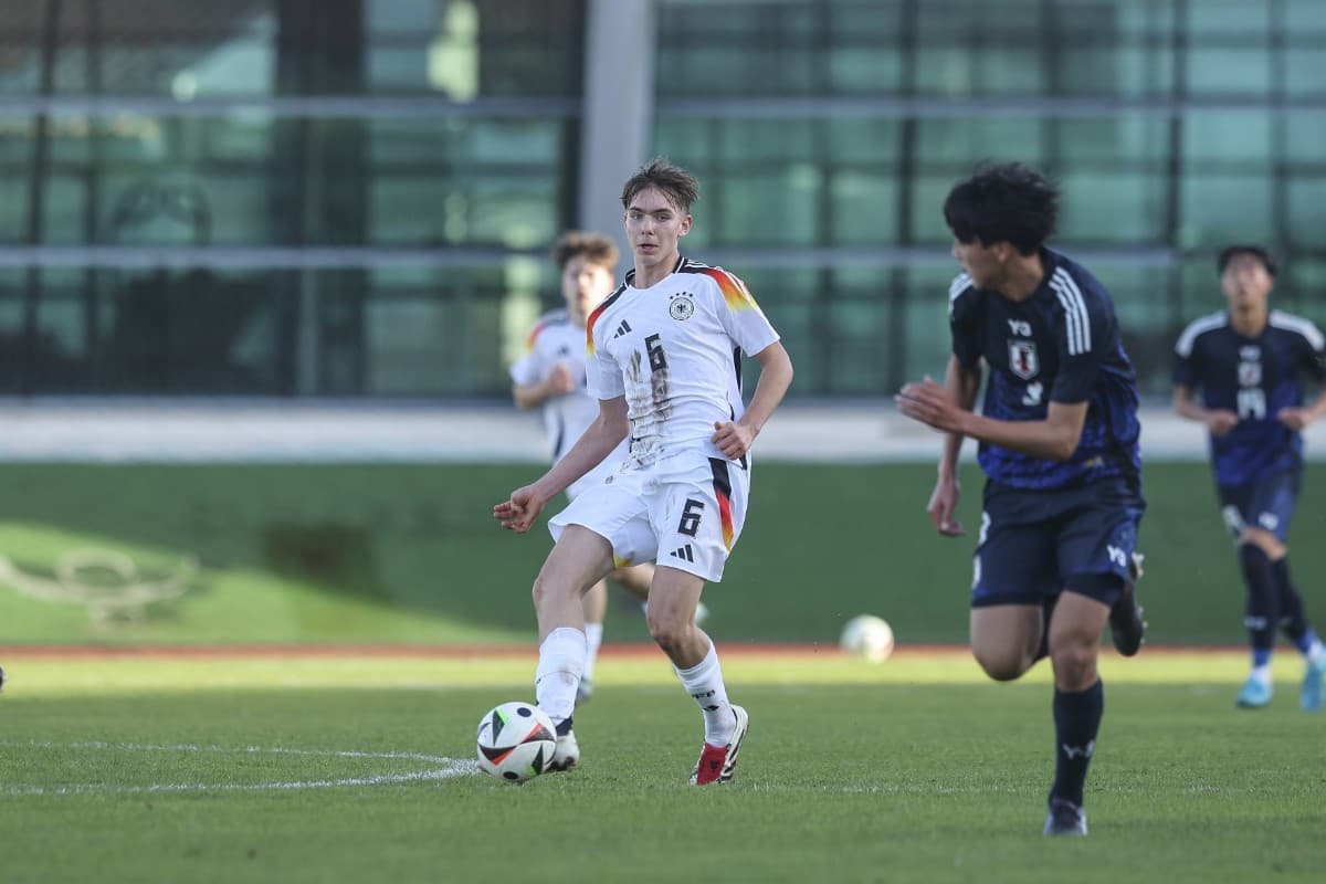 A top German midfield prospect has caught the eye of Manchester City