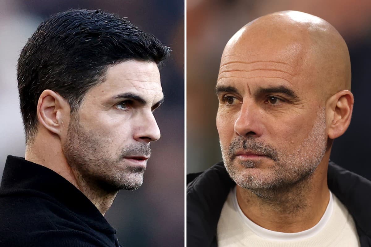 Manchester City and Arsenal have confirmed their starting lineups for today’s Carabao Cup final