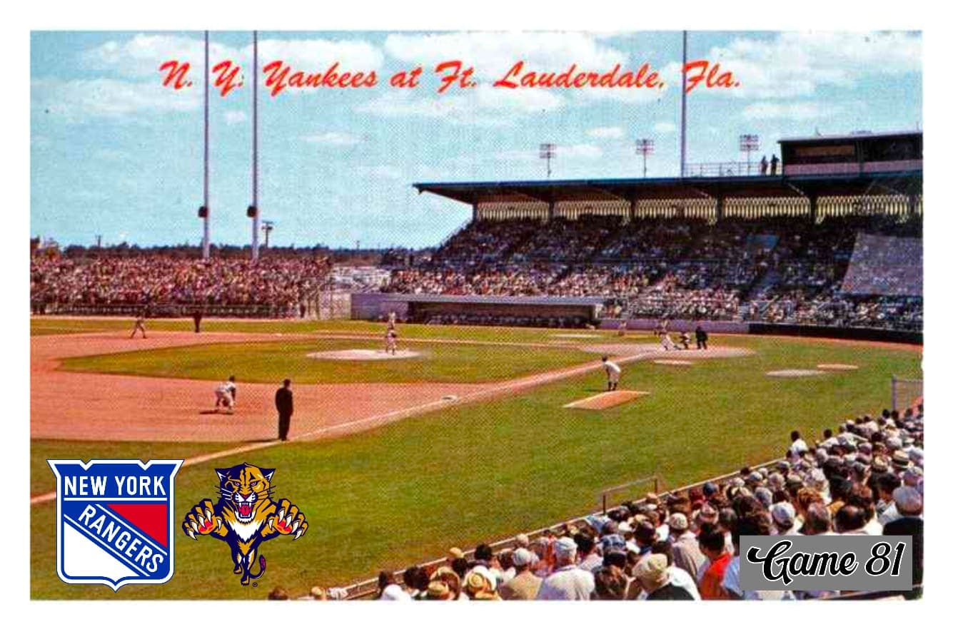 Reinhardt Spoils Quick’s Finale, Panthers Beat  Rangers