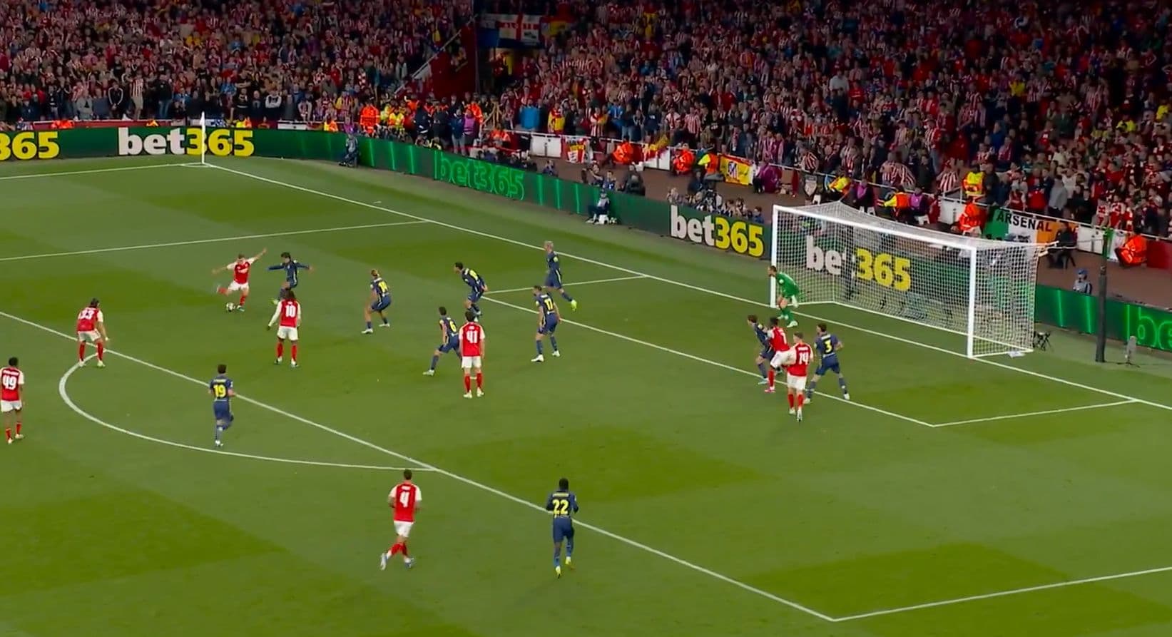 WATCH: Bukayo Saka gives Arsenal crucial lead over Atletico Madrid in Champions League semi-final