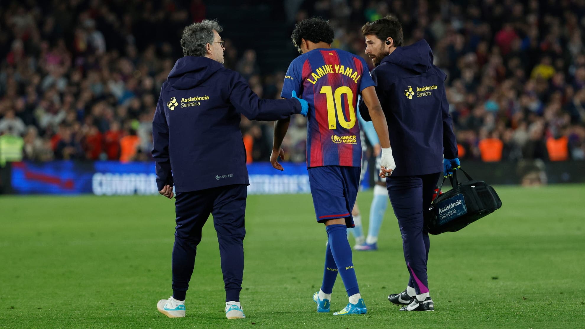 Gavi and Barcelona dressing room on Lamine Yamal injury – ‘He was pissed off’