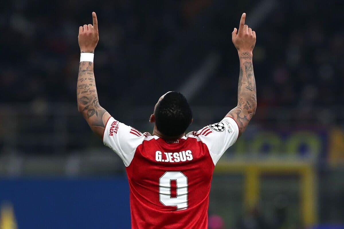 Report Milan want Gabriel Jesus from Arsenal