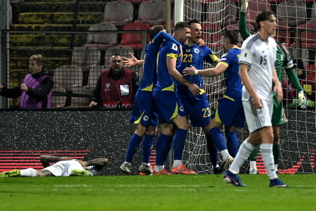 Bosnia 1-1 Italy (4-1 on pens): Azzurri fail to reach another World Cup