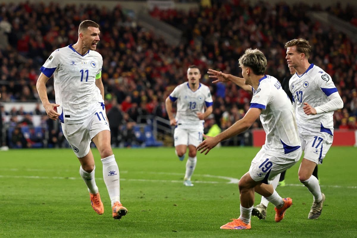 Bosnia and Herzegovina: Serie A duo joins Dzeko to challenge Italy for World Cup spot