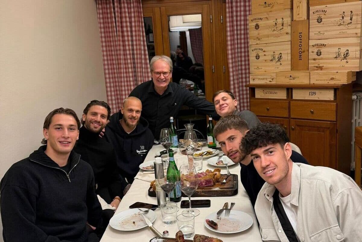 Locatelli sparks Juventus vs. Inter debate after dinner with Italy colleagues