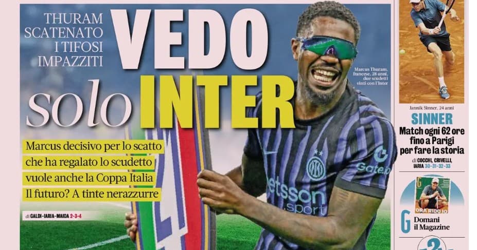 Today’s Papers – Thuram only sees Inter, Juventus call Muharemovic