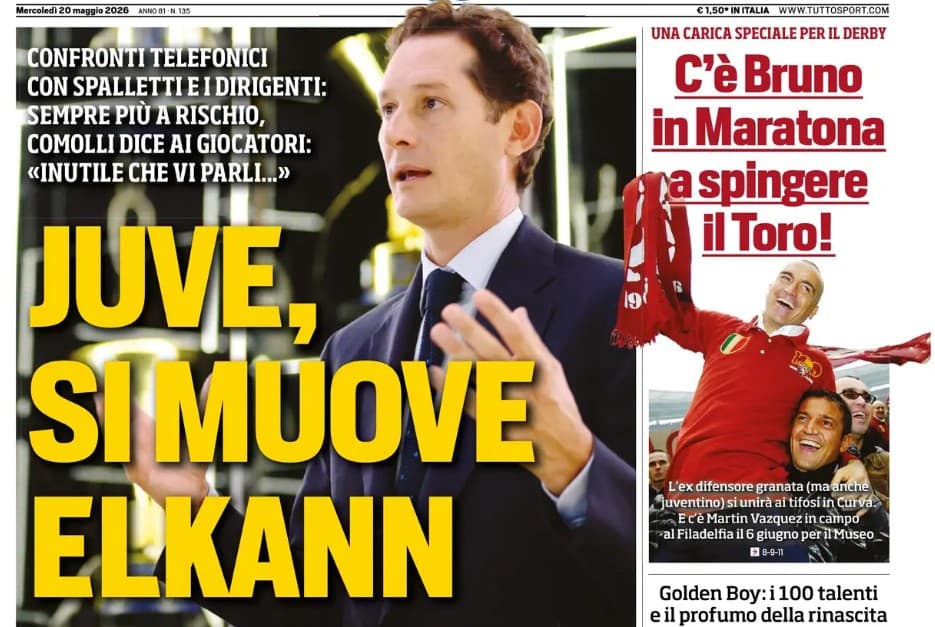 Today’s Papers – Elkann moves for Juve, Chivu wants Koné
