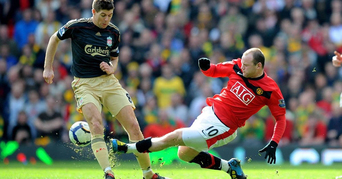 “He has to be the one you pick”: Rooney picks Gerrard over Scholes and Lampard as the era’s most complete midfielder