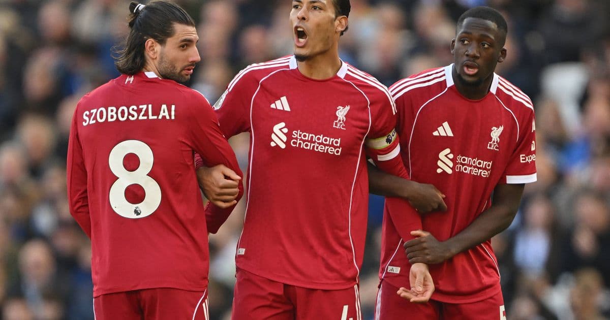 The reigning champions with the most defeats in a Premier League season as Liverpool slump to 10th league defeat