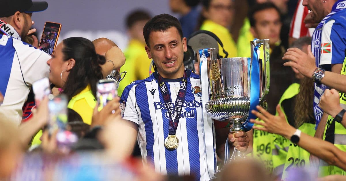 Mikel Oyarzabal enhances remarkable major final goal record as Real Sociedad lift the Copa del Rey