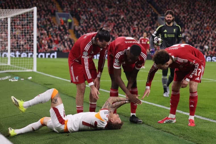 Galatasaray to sue UEFA for compensation after Noa Lang’s freak injury vs Liverpool