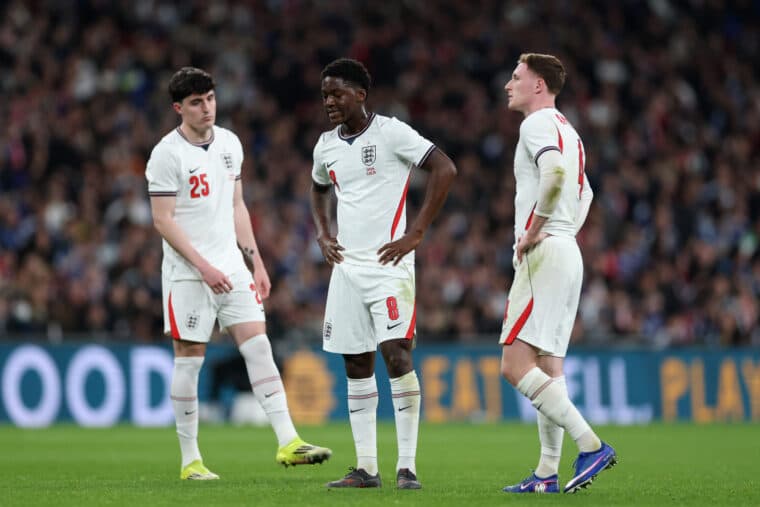 England set unwanted record in 1-0 friendly defeat against Japan at Wembley