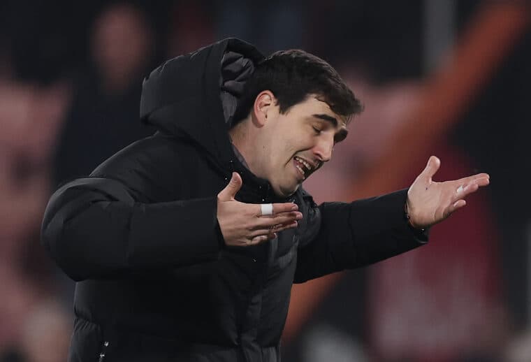 Crystal Palace turn attention to alternative managerial targets after Andoni Iraola snub