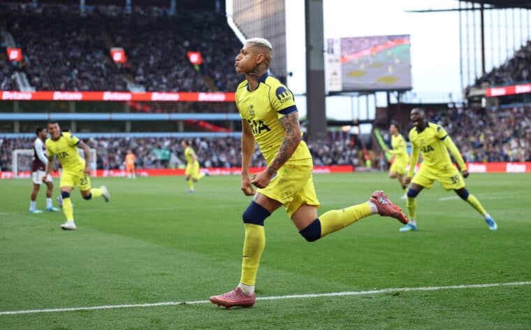 Aston Villa 1-2 Tottenham Hotspur: Gallagher and Richarlison on target as Spurs move out of relegation zone