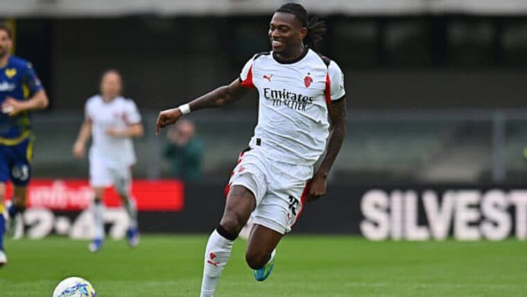 Barcelona have not been offered AC Milan’s £60m forward Rafael Leao