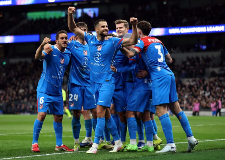 Tottenham fall short against Atletico despite a spirited fightback