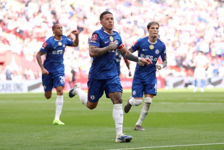Enzo Fernandez fires Chelsea past Leeds into the FA Cup final