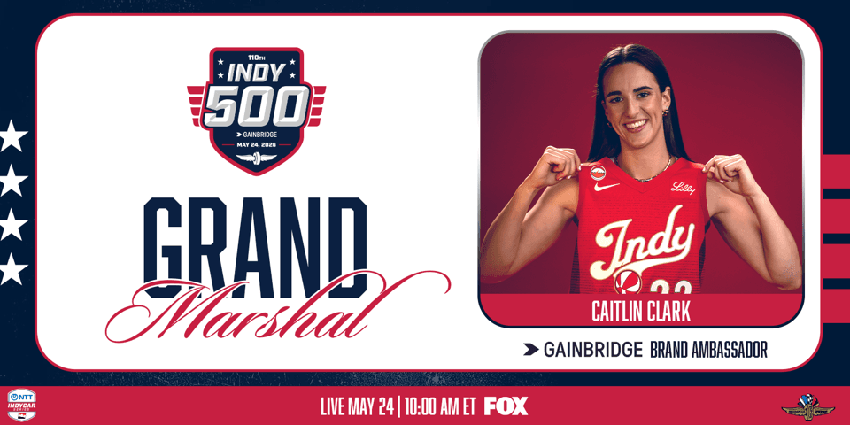 Caitlin Clark Of Indiana Fever Named Indianapolis 500 Grand Marshal