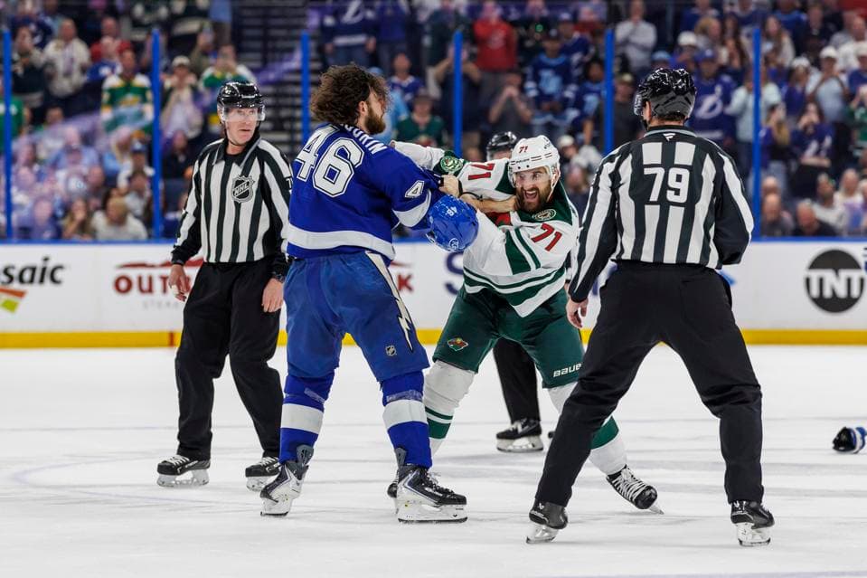 Fights Spark Tampa Bay Lightning, Who Continue To Create Energy
