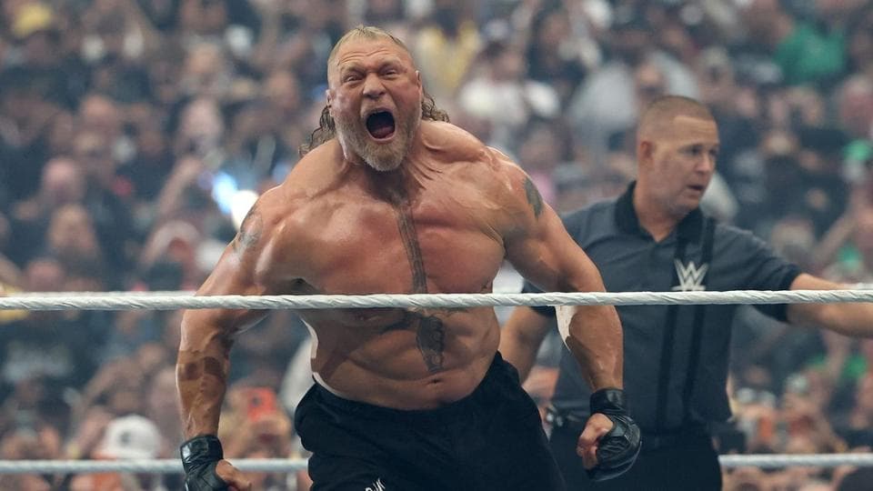 WWE Raw Results As Brock Lesnar Returns And Destroys Oba Femi With 4 F5s