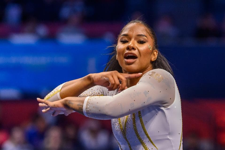 Jordan Chiles Makes History In UCLA’s Big Ten Title Sweep – ‘We’re Coming For Y’all’