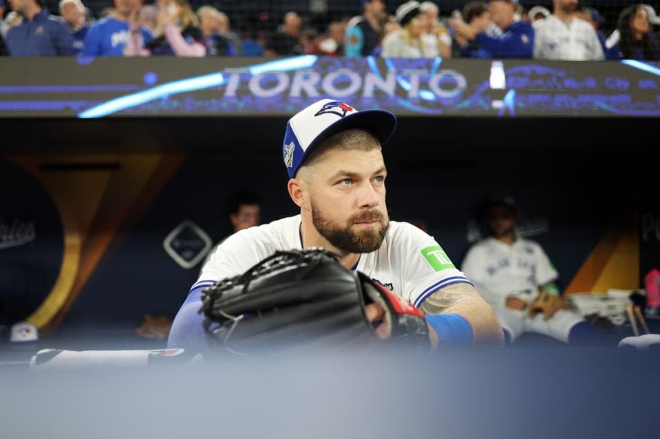 Blue Jays Veteran Offers 2-Word Response On Replacing George Springer After Injury