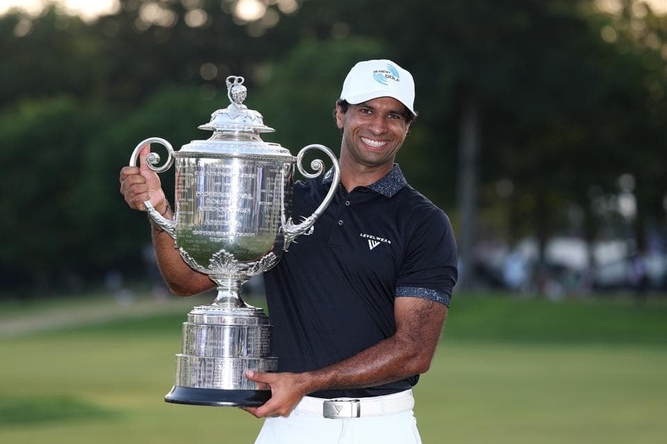 Aaron Rai Delivers Statement Win At Aronimink For The PGA Championship