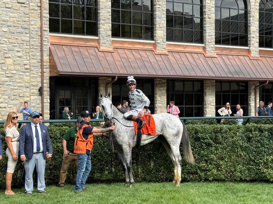 Further Ado Caps A Big Stakes Day For Brad Cox At Keeneland