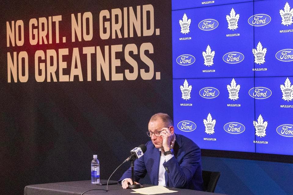 Toronto Maple Leafs Fire GM Brad Treliving In Third NHL Season