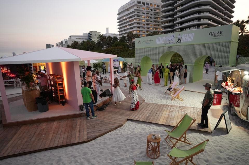 The Global Arabians Champions Tour Miami Pairs  Elevated Dining With Prestige