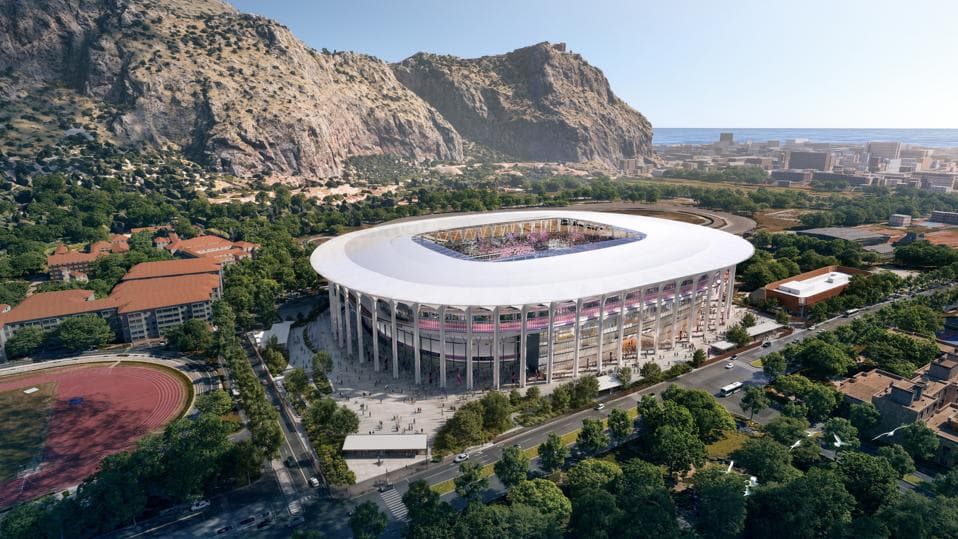 Populous Redesigning Italy’s Famed Renzo Barbera Stadium