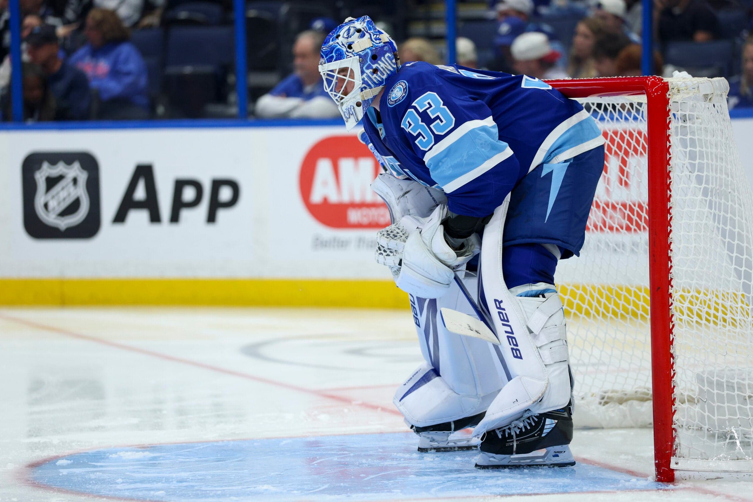 Ex-Rangers goalie picked before Shesterkin rejoins Lightning for playoffs