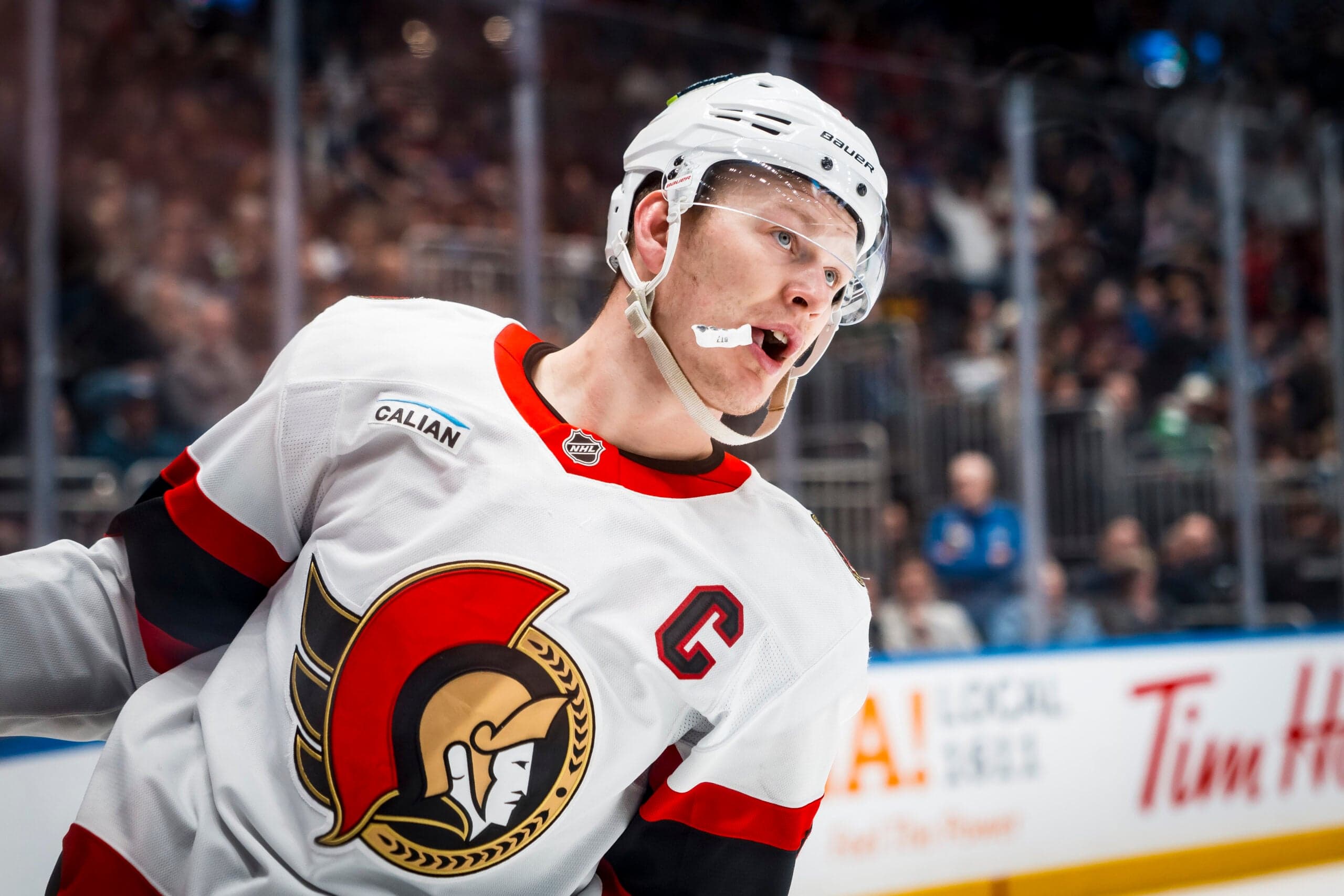 Brady Tkachuk sends clear message to Rangers, NHL about ‘frustrating’ trade rumors