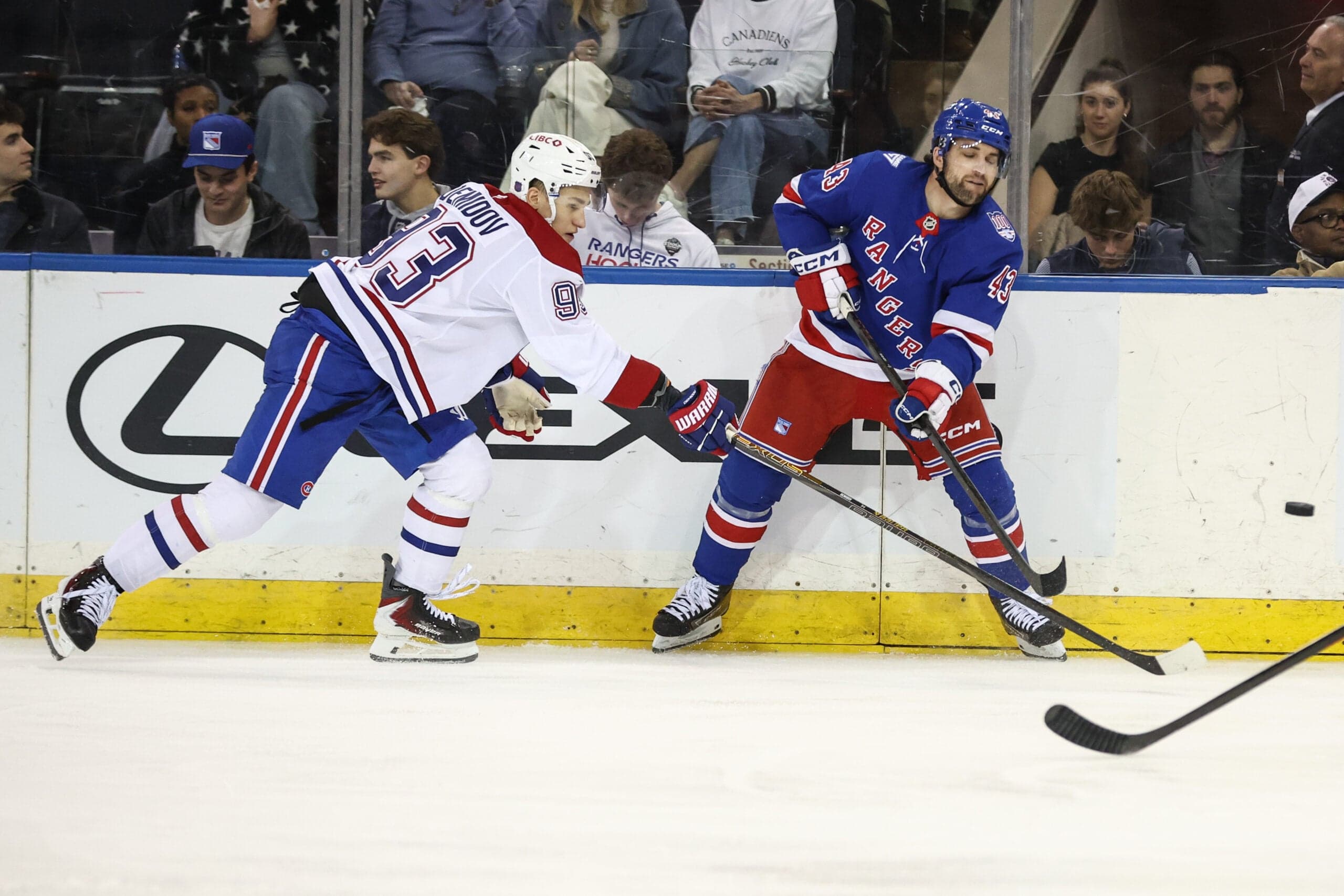 Cole Caufield’s 2 goals too much for Rangers in 3-2 loss to Canadiens