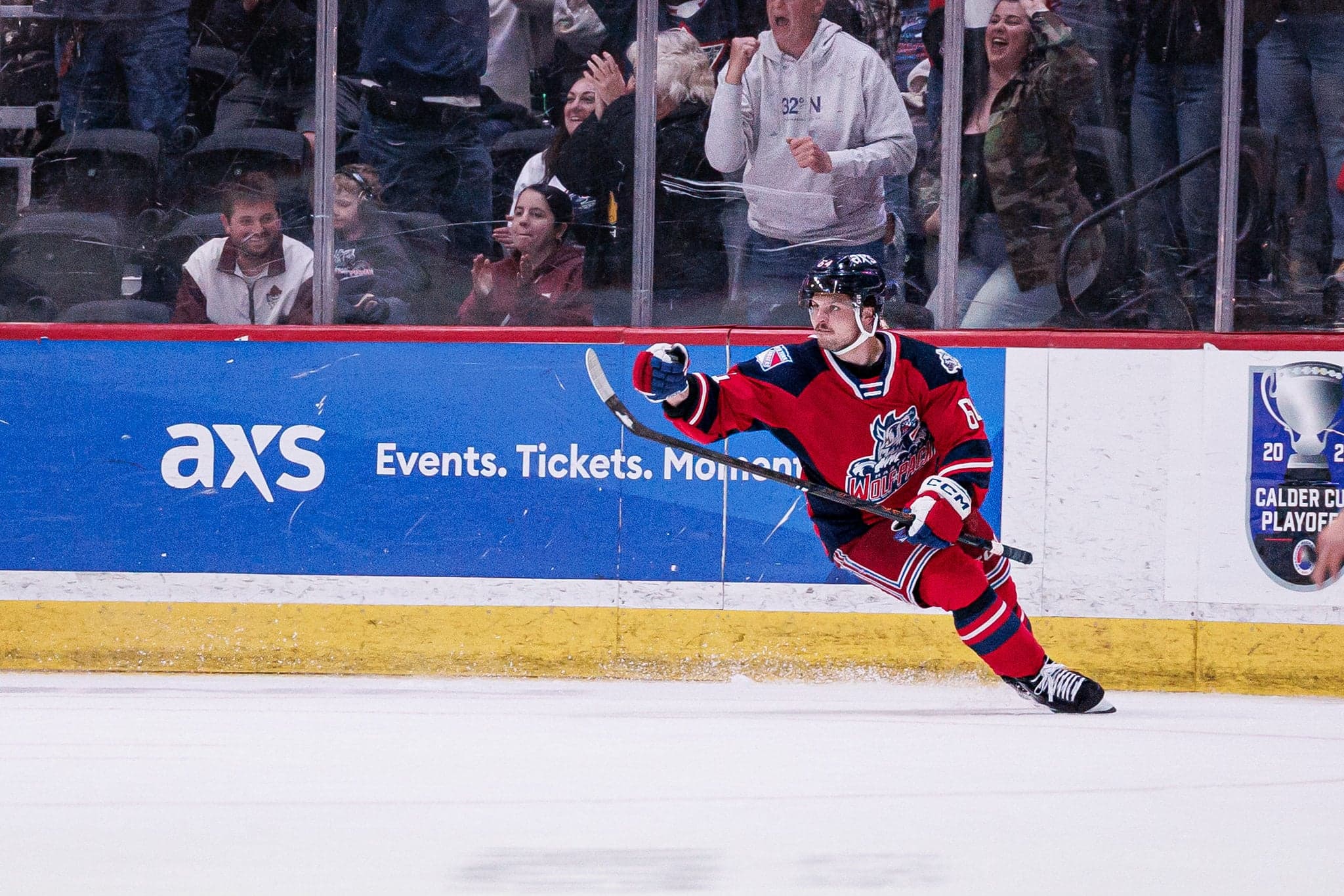 Rangers minor leaguer explodes for 5 points in Wolf Pack home finale