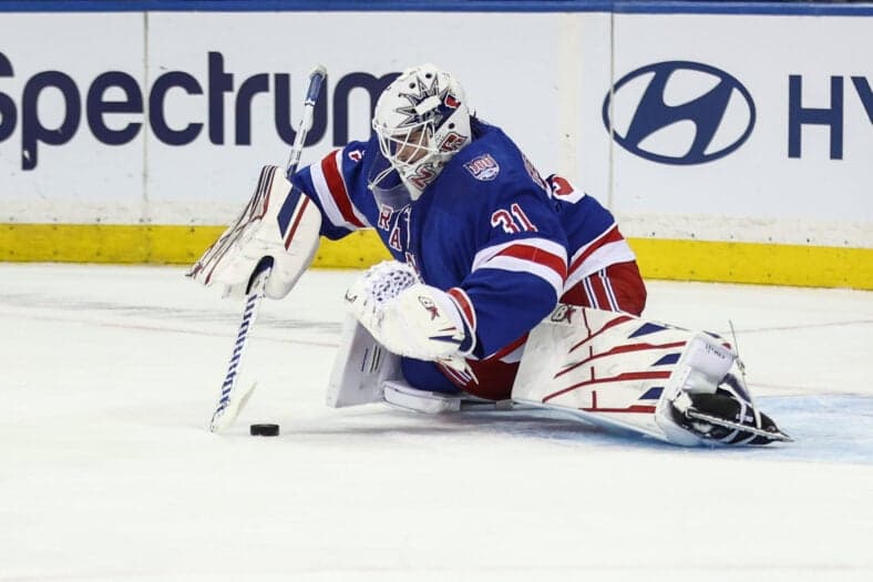 Rangers star goalie takes blame for lost season: ‘could play way better’