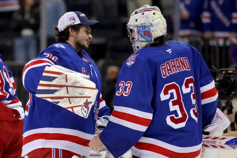 A night of firsts for Rangers rookies in 6-1 win over Blackhawks: takeaways