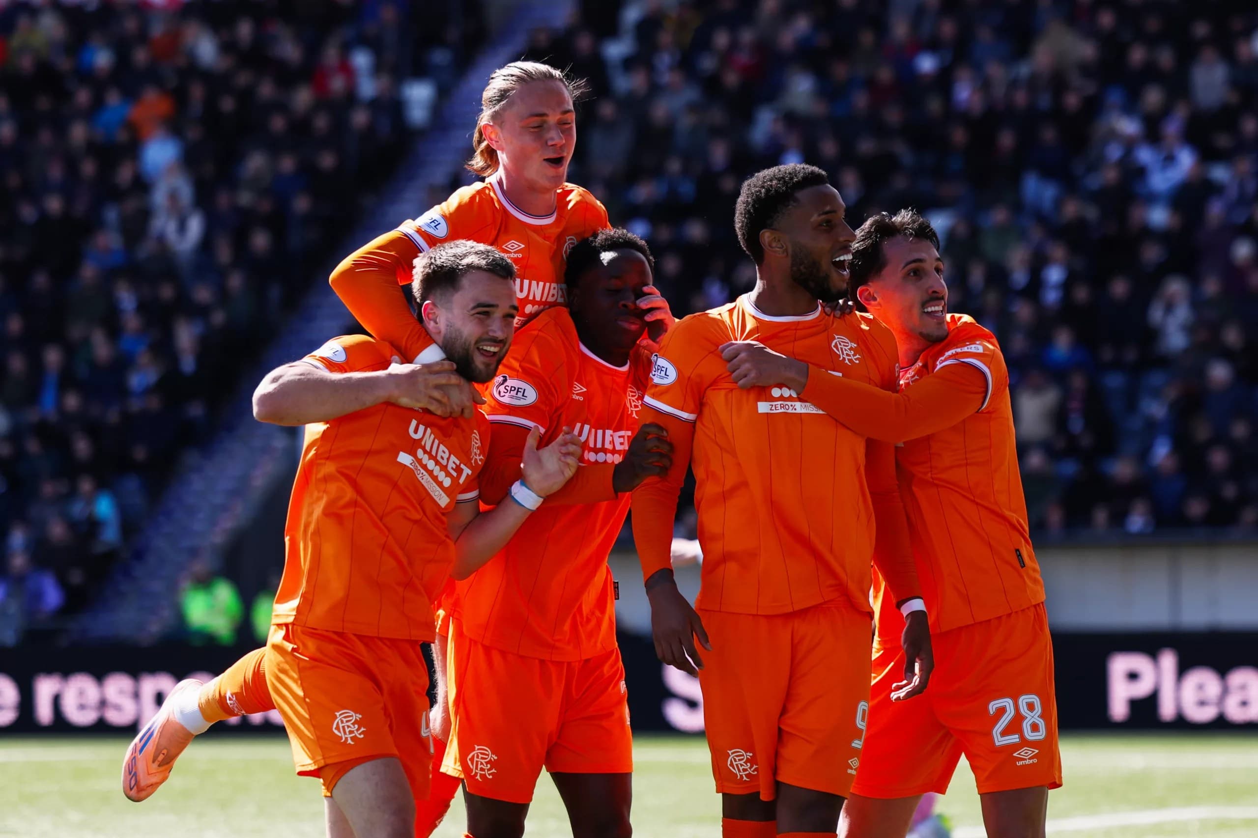 Falkirk 3-6 Rangers: Comeback chaos as Rangers continue title push