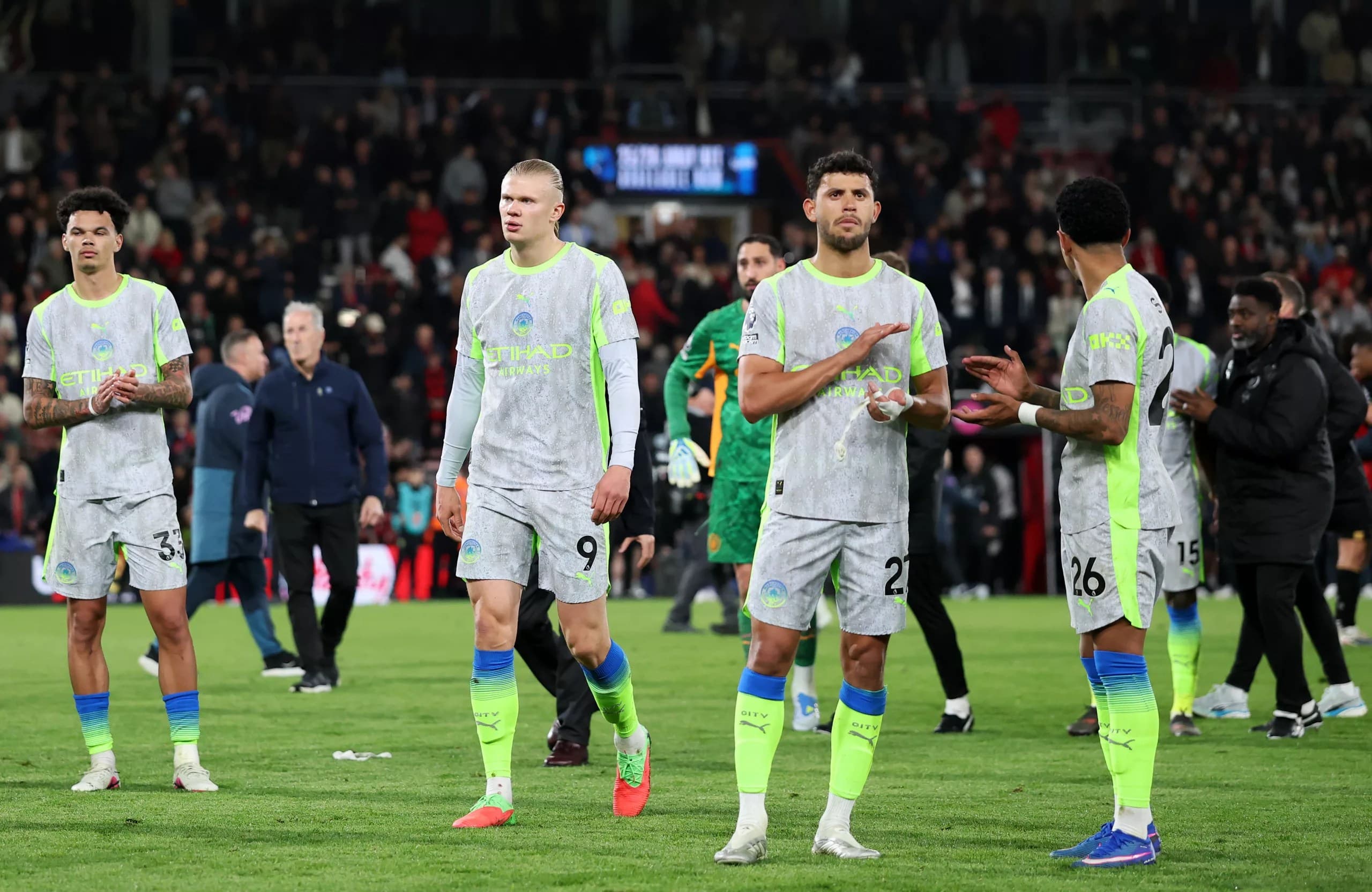 Bournemouth 1-1 Manchester City: Arsenal win Premier League as City drop points