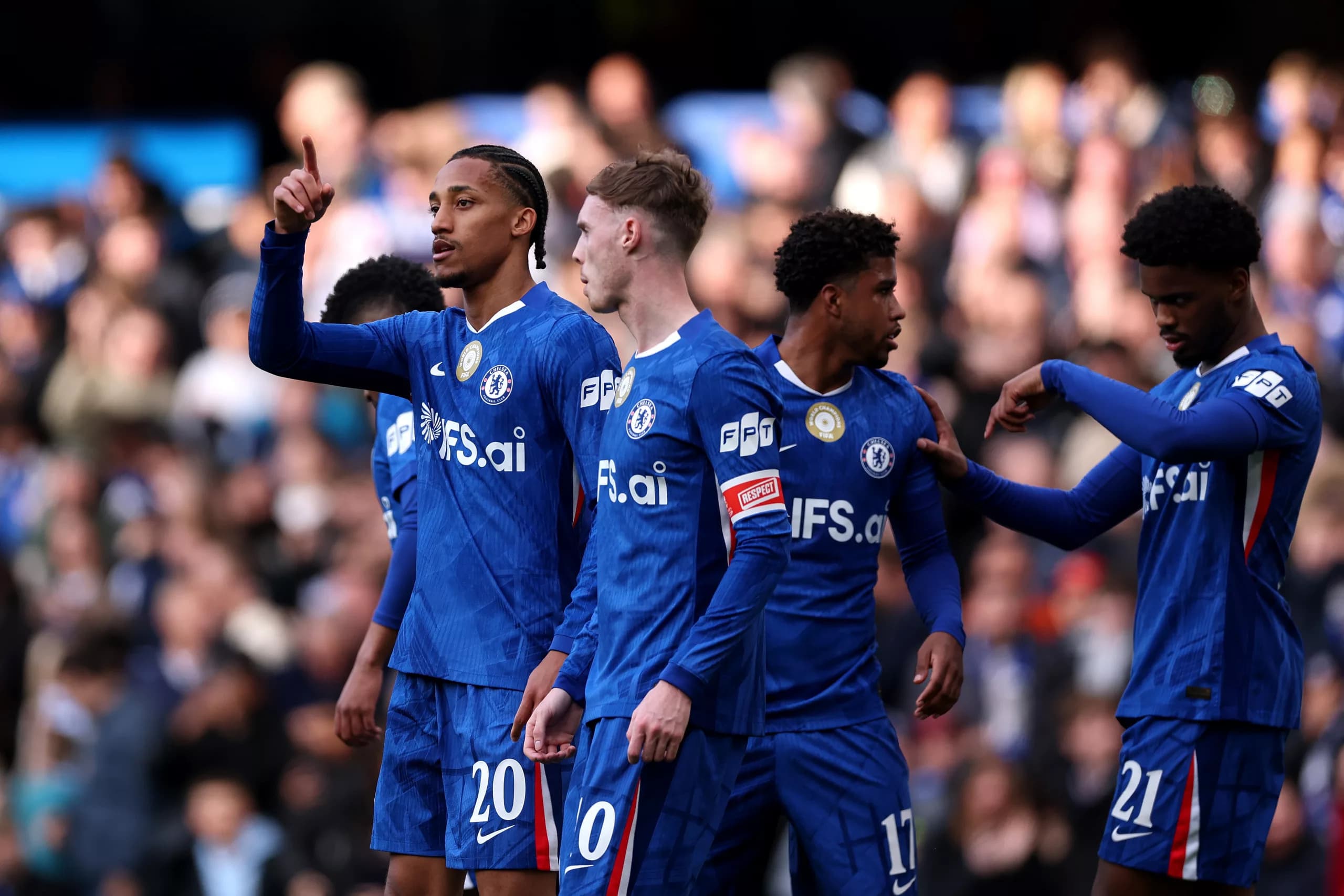 Chelsea 7-0 Port Vale: Strong Blues side cruise to FA Cup semi-final
